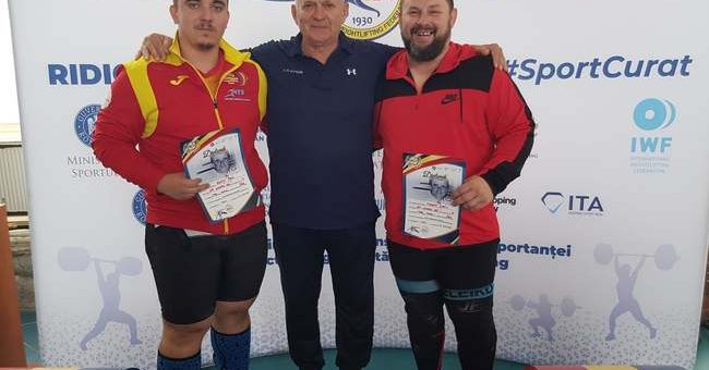 Halterofilii de la AMEFA au urcat pe podium la Cupa României de seniori