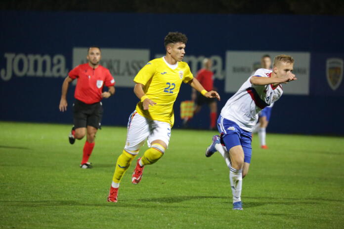  Utistul Cibi şi arădeanul Melniciuc au marcat sub „tricolor”, în victoria naţionalei U17