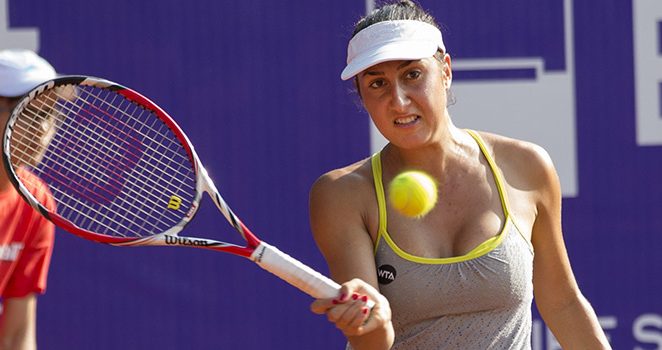 Cristina Dinu, învinsă de Cadanţu în duelul „tricolor” din calificările de la Wimbledon