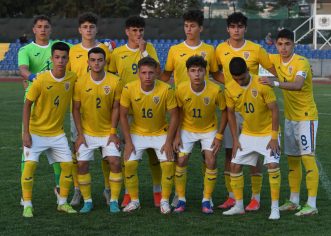 „Internaţionalii” U17 ai UTA-ei, titulari în victoria României din Muntenegru