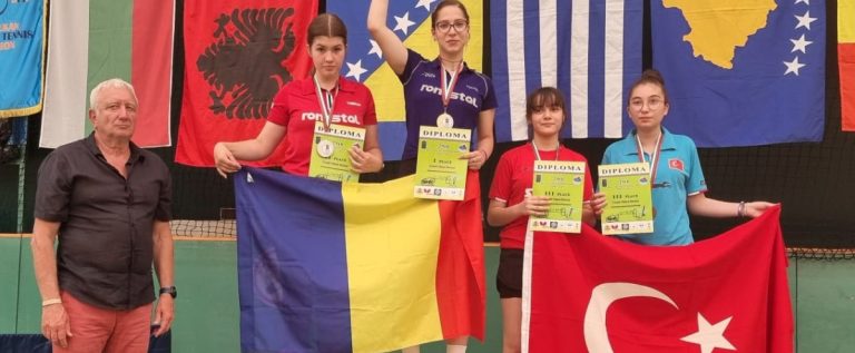 Alesia Sferlea şi-a completat palmaresul balcanic: este triplă medaliată, cu încă două podiumuri