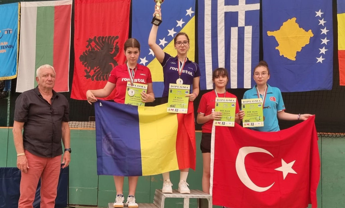  Alesia Sferlea şi-a completat palmaresul balcanic: este triplă medaliată, cu încă două podiumuri