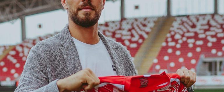 Orhan Ademi este noul atacant al UTA-ei. Vine din liga a treia germană, de la MSV Duisburg!