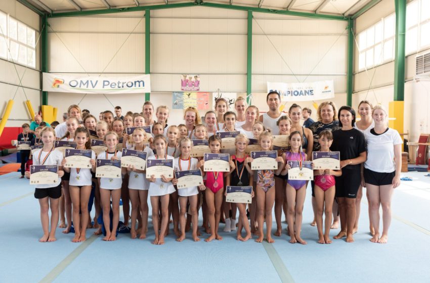  Micii gimnaști s-au pregătit în cadrul stagiului Gym Camp Arad 2022
