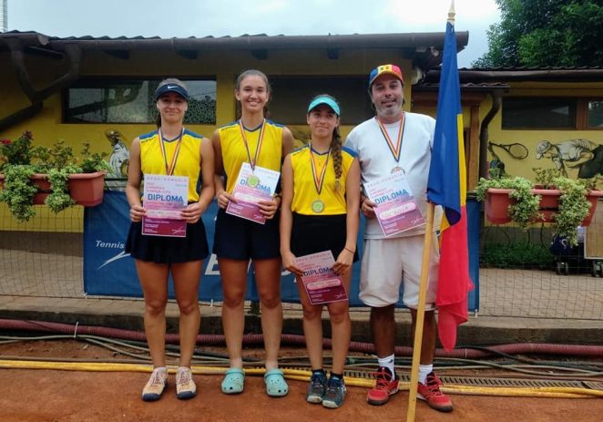 Tenismenele românce au ratat, la Arad, calificarea la finala Summer Fed Cup Junior