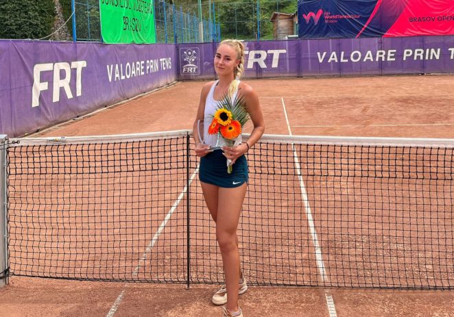 Andreea Roșca, tenismena de la Sportsin Arad, a câștigat turneul ITF de la Brașov!