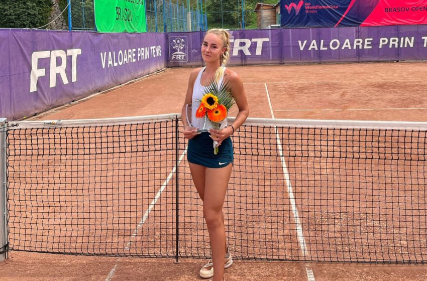  Andreea Roșca, tenismena de la Sportsin Arad, a câștigat turneul ITF de la Brașov!