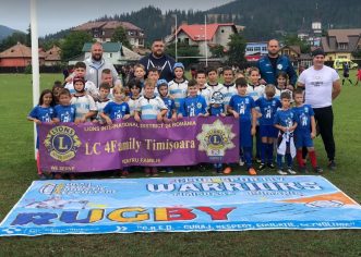 Micii rugbiști de la Warriors Arad au câștigat turneul de la Gura Humorului