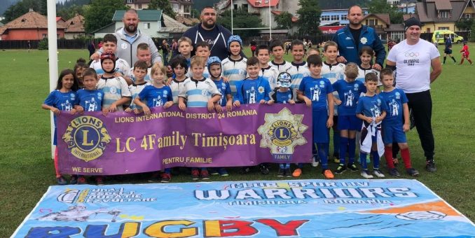 Micii rugbiști de la Warriors Arad au câștigat turneul de la Gura Humorului