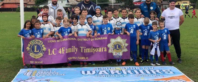 Micii rugbiști de la Warriors Arad au câștigat turneul de la Gura Humorului