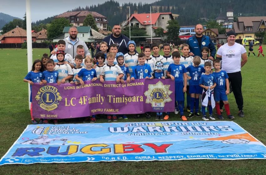  Micii rugbiști de la Warriors Arad au câștigat turneul de la Gura Humorului
