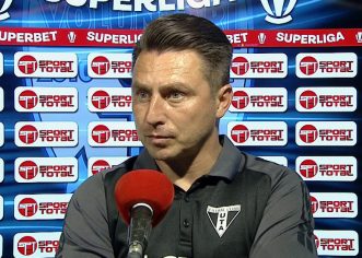 Poenaru este nedumerit după egalul cu Chindia: ”În prima repriză, nu au făcut ce le-am cerut…”