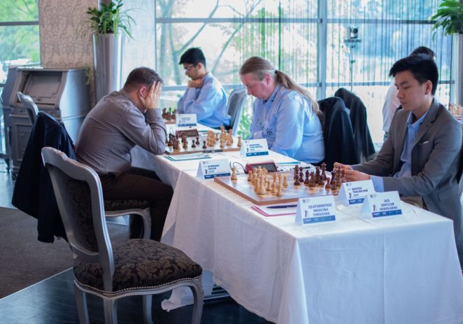 Echipa masculină de la Vados este vicecampioană națională la șah! Arădenii au ratat dramatic titlul, în ultima rundă