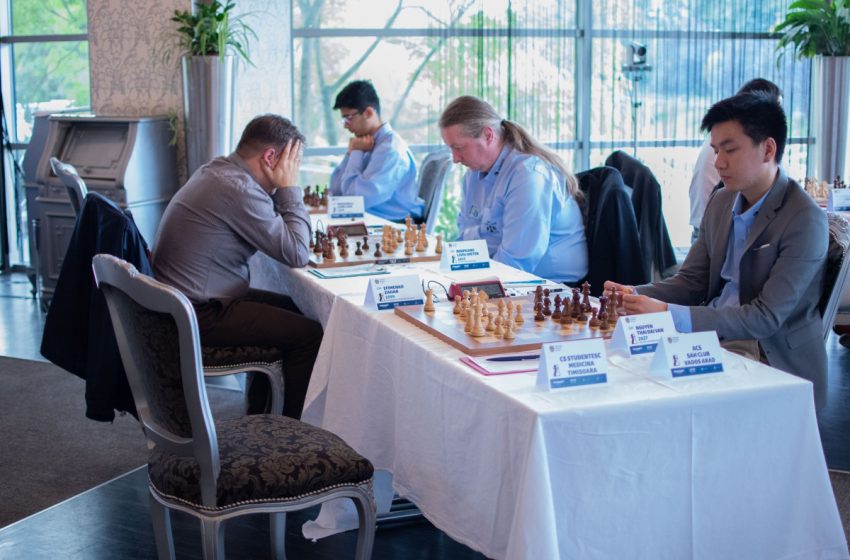  Echipa masculină de la Vados este vicecampioană națională la șah! Arădenii au ratat dramatic titlul, în ultima rundă