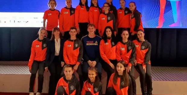 CS Universitatea Arad, de șase ori pe podium la Naționalele de aerobic: Vlăduț Popa a fost vedeta „studenților”