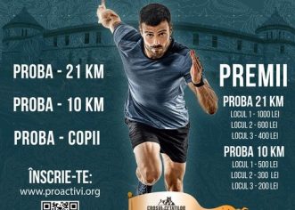 Crosul Cetății ajunge, sâmbătă, la Ineu: sunt așteptați în jur de 200 de alergători