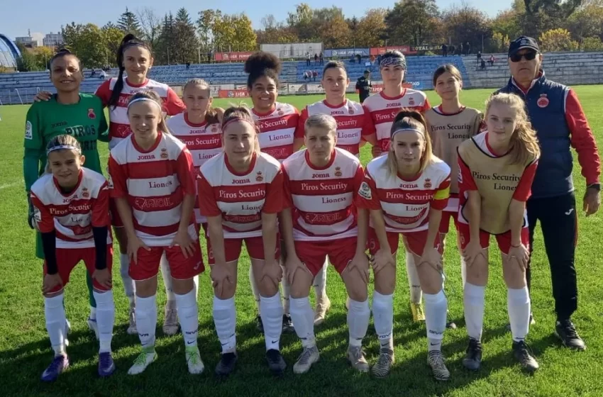  „Leoaicele” vânează prima victorie stagională din Liga 1 la fotbal feminin
