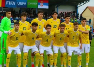 Utiștii Cibi și Pop au jucat pentru România U18, în remiza amicală cu vecinii sârbi
