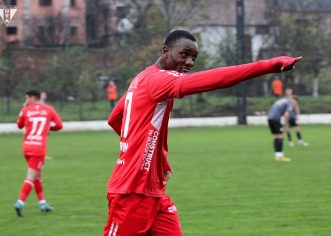 Nigerianul Godwin a decis și amicalul cu OFK Vrsac. UTA și-a găsit noul golgheter