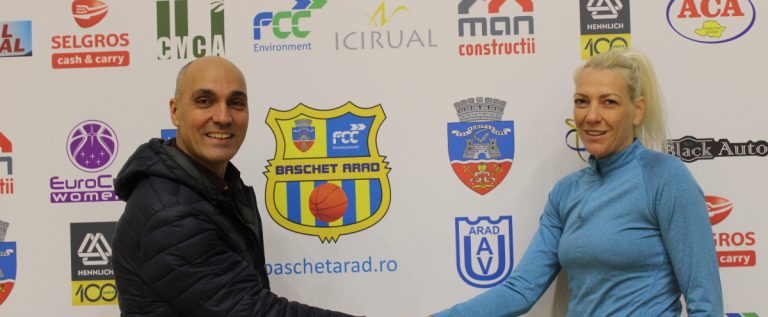 Ildiko Nagy-Mîrne revine în galben-albastru: pivotul a semnat până la finalul sezonului actual