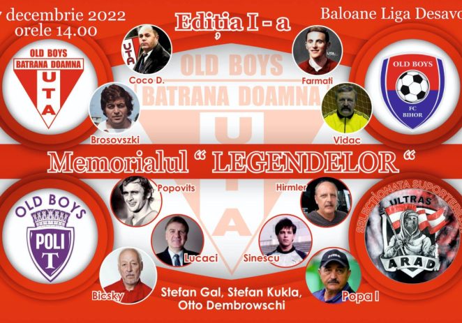 Memorialul Legendelor va reuni, la baza Desavoia, patru formații din vestul țării