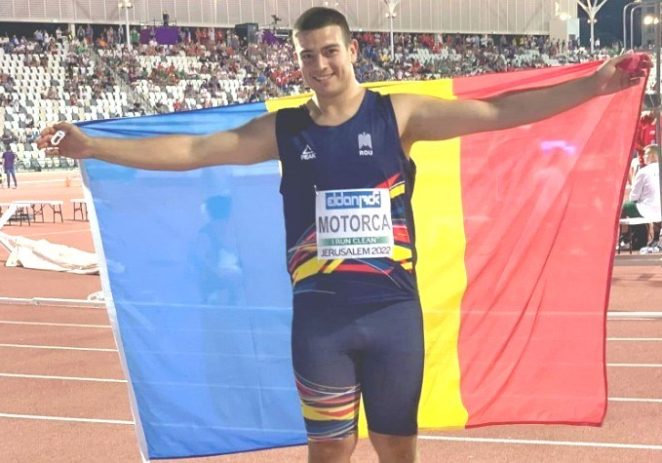 Arădeanul Mihai Motorca este atletul român al anului, la categoria U18