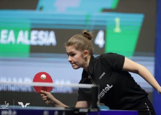 Fata de aur a tenisului de masă arădean: Alesia Sferlea și-a mai asigurat o medalie la Mondial, în proba de dublu