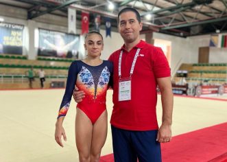 Gimnasta arădeană Marcela Cercea a fost convocată la Centrul Național Olimpic pentru junioare