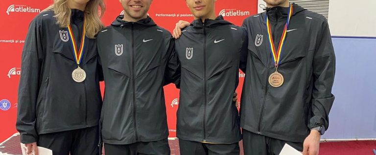Atleții de la CSU Arad, cinci medalii la finala națională indoor! Coman este campion de seniori la 1500 de metri