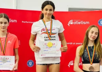 Arădeanca Denise Bejan este campioană națională la pentathlon, categoria U16