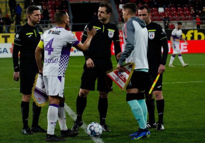 Arbitru ilfovean la UTA – „U” Cluj! Vidican e din nou la VAR