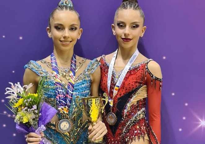 Surorile arădence Andra și Carina Crainic, în ansamblul de junioare al României la Aphrodite Cup