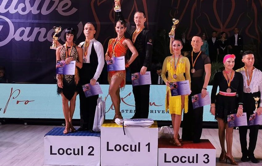  Patrik și Andreea Haizăr sunt campioni naționali de seniori la dans sportiv
