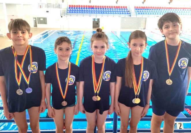 Și sportivii Gloriei Arad au scos primele medalii din apă în acest an, la Cupa Bega