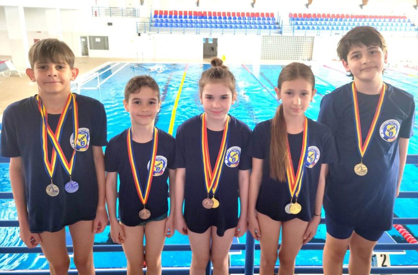  Și sportivii Gloriei Arad au scos primele medalii din apă în acest an, la Cupa Bega