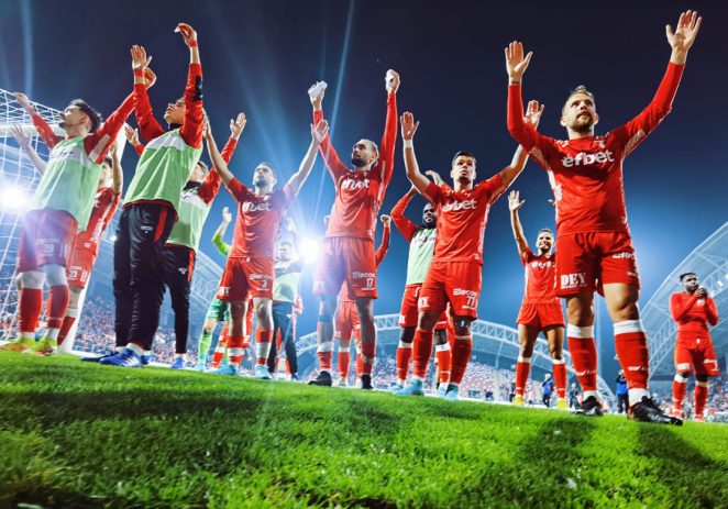 UTA își cunoaște programul din play-outul Superligii: prima bătălie pentru salvare este vineri, la Ploiești