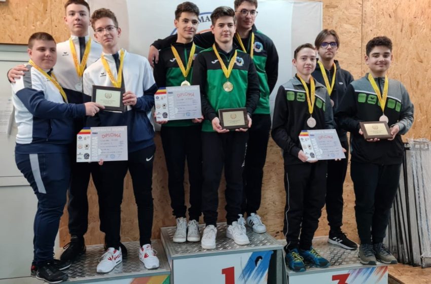  Bronz național pe echipe pentru tinerii pistolari de la CSM Arad