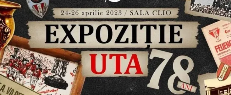 Sala Clio găzduiește expoziția aniversară „UTA Arad 78 ani”. Sărbătoare și în alb și roșu, după Paște