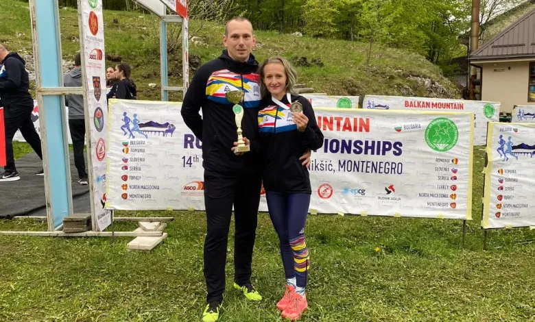 „Studenta” Liliana Dragomir este vicecampioană balcanică la alergare montană