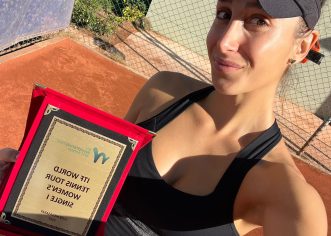 Cristina Dinu, de la Sportsin Arad, este câștigătoare la ITF 35k Antalya