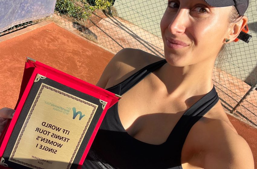  Cristina Dinu, de la Sportsin Arad, este câștigătoare la ITF 35k Antalya