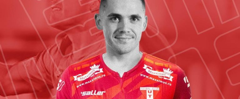 Andrei Dumiter este noul atacant al UTA-ei, a semnat pe două sezoane