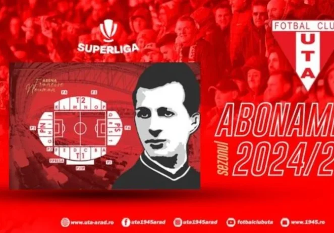 UTA reia de astăzi campania de vânzare a abonamentelor pentru SuperLiga