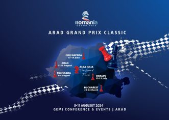 Aproape 350 de șahiști din 30 de țări și 28 de mari maeștri, la Arad Grand Prix Classic