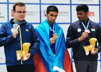Pistolarul arădean Luca Joldea a încheiat Mondialele de juniori cu trei medalii în cont