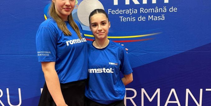 Alesia Sferlea și Maya Madar deschid noul an cu openul internațional de la Linz