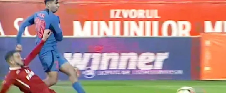 SuperLiga hoțiilor! FCSB câștigă cu arbitri în fața UTA-ei, după un penalty inventat