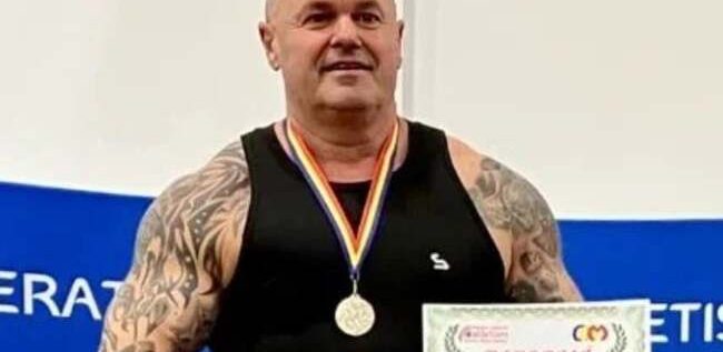 Daniel Vesa este vicecampion național de atletism la categoria veterani