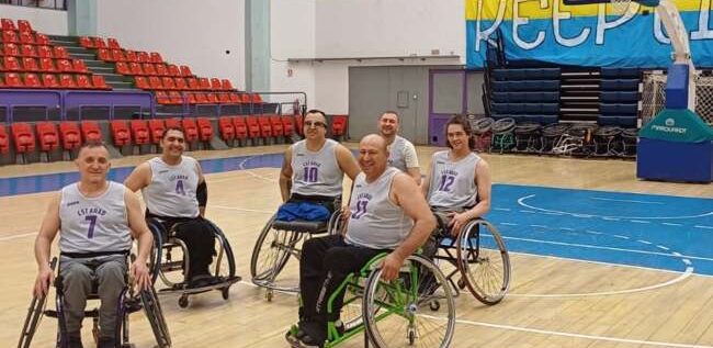 Temerarii Arad a acces în turneul final la baschet în fotoliu rulant