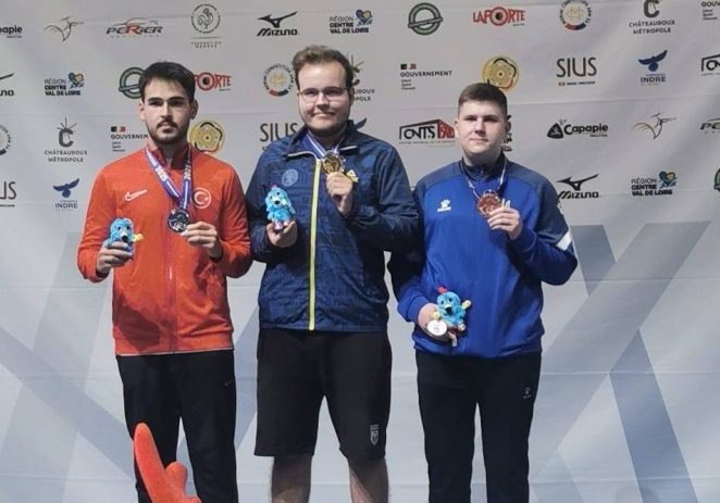 Arădeanul Luca Joldea este campion european de juniori la pistol liber